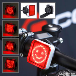 Фонарь задний интеллектуальный ZEON MAGIC корпус ABS+PC; свет LED; Smart-приложение; Type-C; Вес 43гр. /уп100/ - Галеонтрейд фото 2