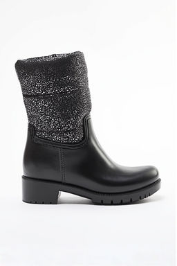 Trendyolmilla Shoes Siyah Varak Bask?l? Buyuk K?z Cocuk Kids Yagmur Cizmesi 
TAKAW25BO00051  фото 4