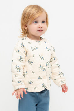 КР 302734/айвори,голубика к561 жакет (бомбер) д/дев яс