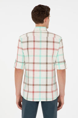 Мужская рубашка с длинным рукавом Stone - U.s. polo assn фото 5