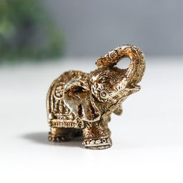 Цена за 12 шт. Сувенир полистоун "Микро слонёнок" 3,8х4,4х2,1 см