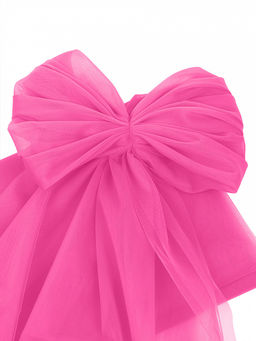 Еврофатин мягкий матовый Hayal Tulle арт.HT.S шир.300см, 100% полиэстер цв.12 уп.5м - ярк.розовый