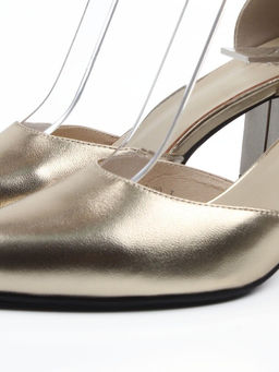 06-A71A-82-PD GOLD Туфли женские (натуральная кожа)