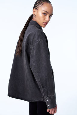 Camisa denim oversize