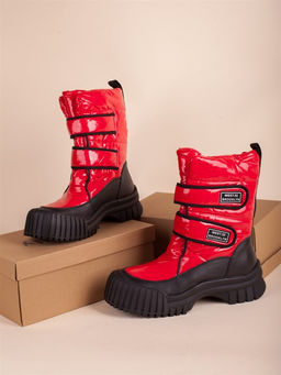 Дутики трендовые зимние на массивной подошве на любой возраст и на холодную зиму YPM8346R - Piniolo фото 5