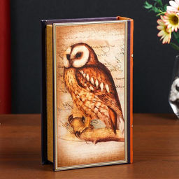 Шкатулка книга-сейф «Знание - это абсолютная ценность нашего времени», дерево, искусственная кожа, 21×13×5 см