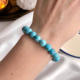 Браслет из Хризоколлы 17,5 см