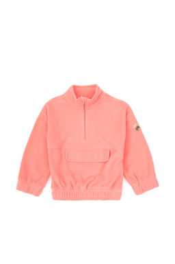 K_z _ocuk Neon Pembe Sweatshirt
