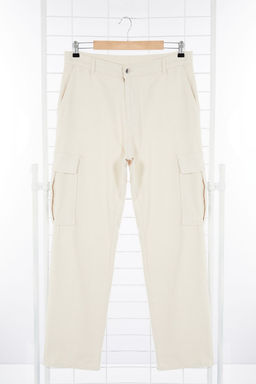TRENDYOL MAN Siyah Kargo Cepli Gabardin Baggy/Bol Kesim %100 Pamuklu Rahat Pantolon TMNSS24PL00021 - Trendyolmilla фото 15