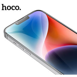 Защитное стекло Hoco для Iphone 15 Plus/16 Plus, Full-screen, 0.4 мм, полный клей