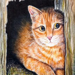 Цена за 5 шт. Декупажная карта "Кисы" плотность 45 г/м2, формат А4