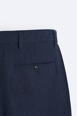 LINEN - SILK TROUSERS - Zara фото 9