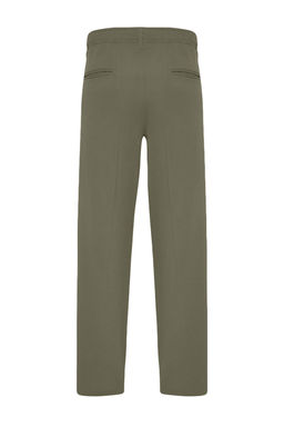 Haki Pileli Klasik Baggy Fit Kumas Pantolon TMNSS24PL00024