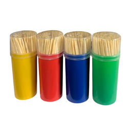 Зубочистка бамбук в бан.цв. (80/480)