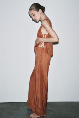 LIMITED EDITION ARGYLE LACE TOP - Zara фото 4