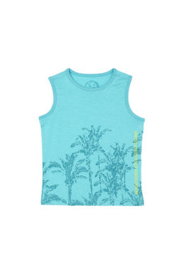 U. S. Polo Assn / Детская мятная футболка с круглым вырезом