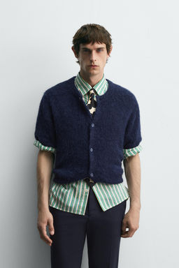 TEXTURED CARDIGAN HARRY LAMBERT FOR ZARA X DISNEY  фото 2
