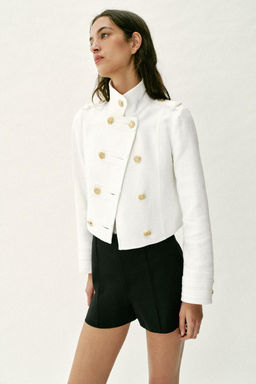 HIGH-WAIST BERMUDA SHORTS - Zara фото 2