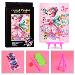 Мозаика алмазная "Маленькая фея" 15*20см