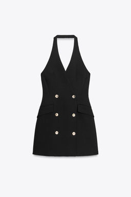 HALTER MINI BLAZER DRESS - Zara фото 12