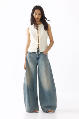 Barrel High Waist Jeans - H&m фото 2