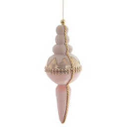 Украшение новогоднее "Сосулька", L8 W8 H22 см