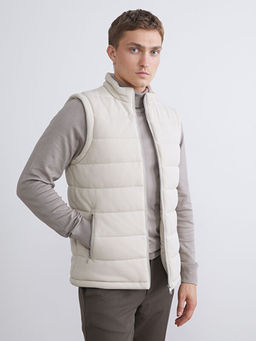 Slim Fit Dik Yaka Erkek ?i?me Yelek