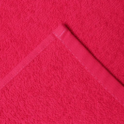 Полотенце махровое Экономь и Я 70*130 см, цв. фуксия, 100% хлопок, 350 гр/м2  фото 3