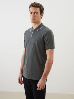 Polo Yaka Erkek Dokulu Ti??rt