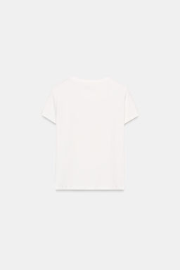FLORAL PRINT SHORT SLEEVE T-SHIRT - Zara фото 9