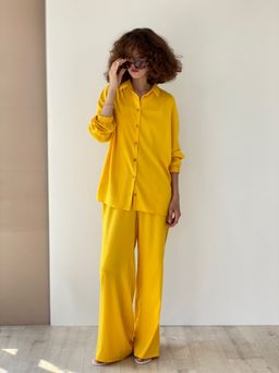 9406 Костюм летний в цвете шафран - Martichelli фото 22