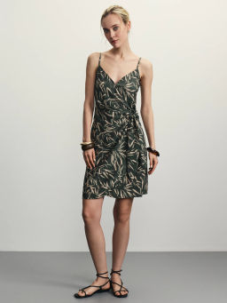 Мини сарафан на запах / Zarina фото 2