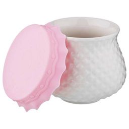 БАНОЧКА С СИЛИКОНОВОЙ КРЫШКОЙ LEFARD ДИАМАНД 300 МЛ  фото 3