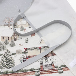 Фартук новогодний «Этель» Let it snow, 60×70 см, 100% хлопок, саржа 190 г/м²