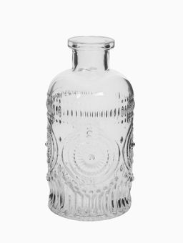 Ваза «Миниатюра», h=8-13 см, набор 12 шт., стекло, прозрачная