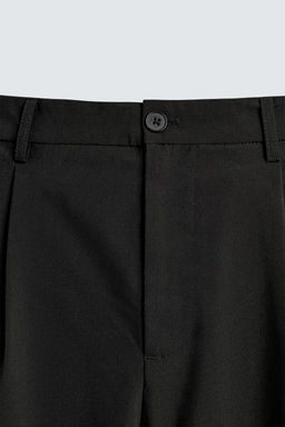 PLEATED WIDE-LEG TROUSERS - Zara фото 8