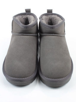 04-PF8300-5 GRAY Угги женские (натуральная замша, 100% шерсть)