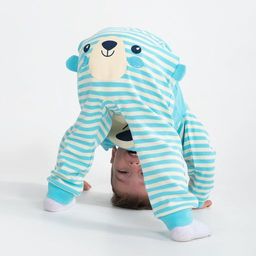 CRB wear/CWNB 70081-43-285 Брюки для мальчика, голубой-экрю/Ex.Cherubino