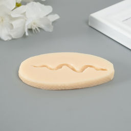 Силиконовый молд, форма для заливки «Змейка», 0.3×6.5×1.3 см