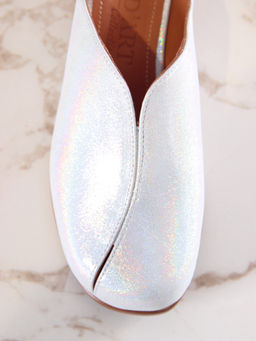 Сабо 3200.25294br.Белый ибица+коричневый