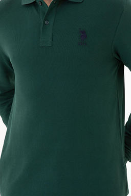 Мужской зеленый базовый свитшот Неожиданная скидка в корзине - U.s. polo assn фото 6