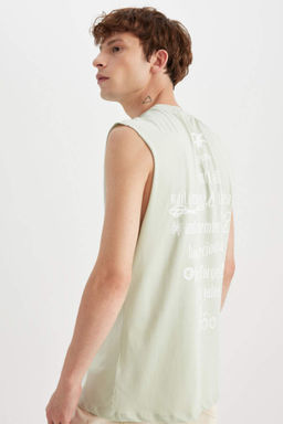 Boxy Fit S?rt Bask?l? Bisiklet Yaka Atlet - Defacto фото 2