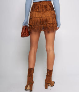 Юбка #КТ2577, коричневый