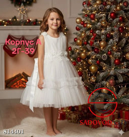 Платье для девочки праздничное