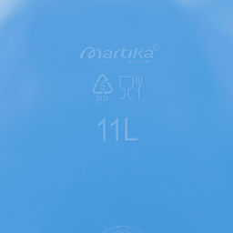 Таз хозяйственный овальный «Водолей», 11 л, пластик, синий