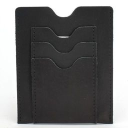 Обложка/футляр для паспорта Croco-П-1103 натуральная кожа 1отд, 3карм, черный шора (1000) 227430