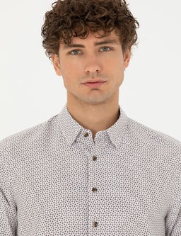 Kahverengi Slim Fit Uzun Kollu G_mlek