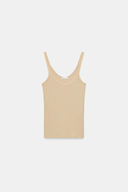 RIBBED VEST TOP - Zara фото 5