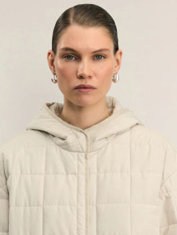 Куртка стеганая с капюшоном / Zarina фото 6