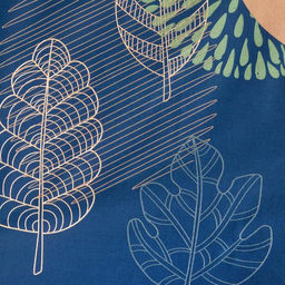 Постельное белье Этель 1.5 сп Leaves (вид 2) 143*215 см,150*214 см, 70*70 см-2 шт  фото 3